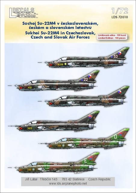Sukhoi Su-22 in Czechoslovak, Czech and Slovak AF 1/72